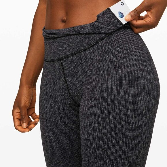 Lululemon Wunder Under High-Rise Tight 28" Variegated Black Dark Slate - Picture 3 of 9